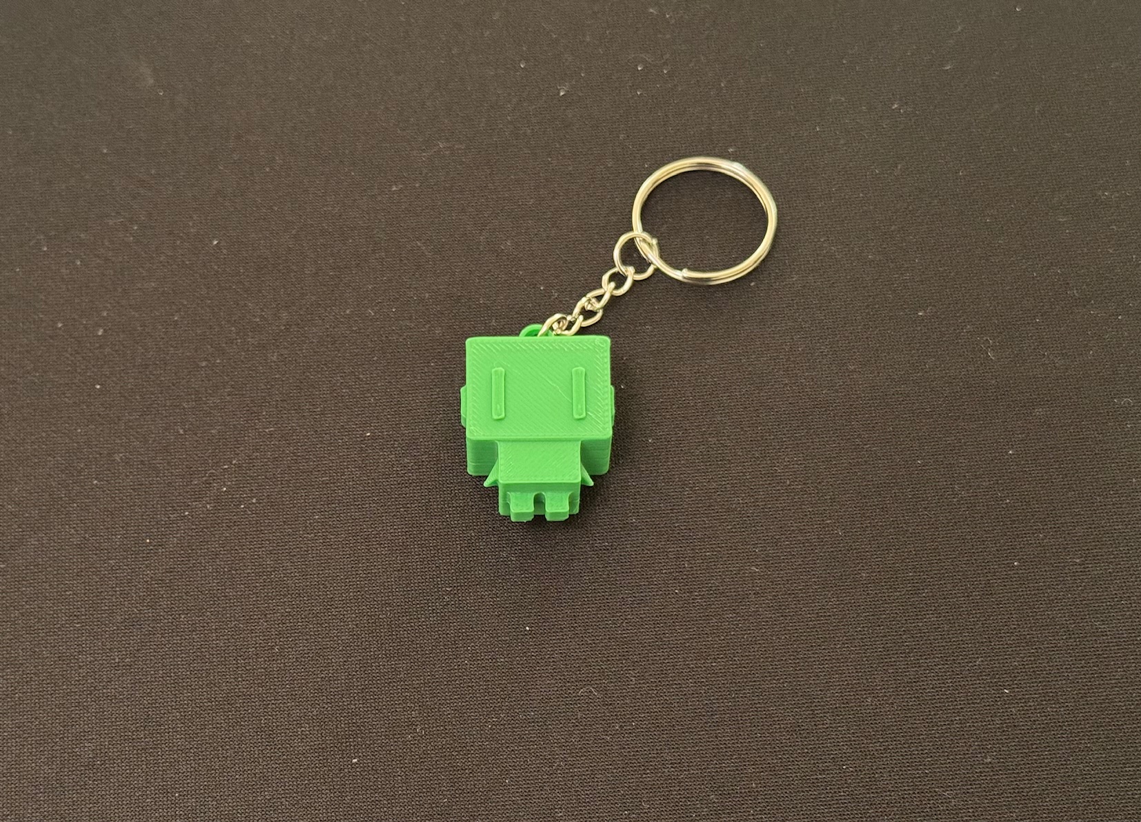 Robot Keychain - Green