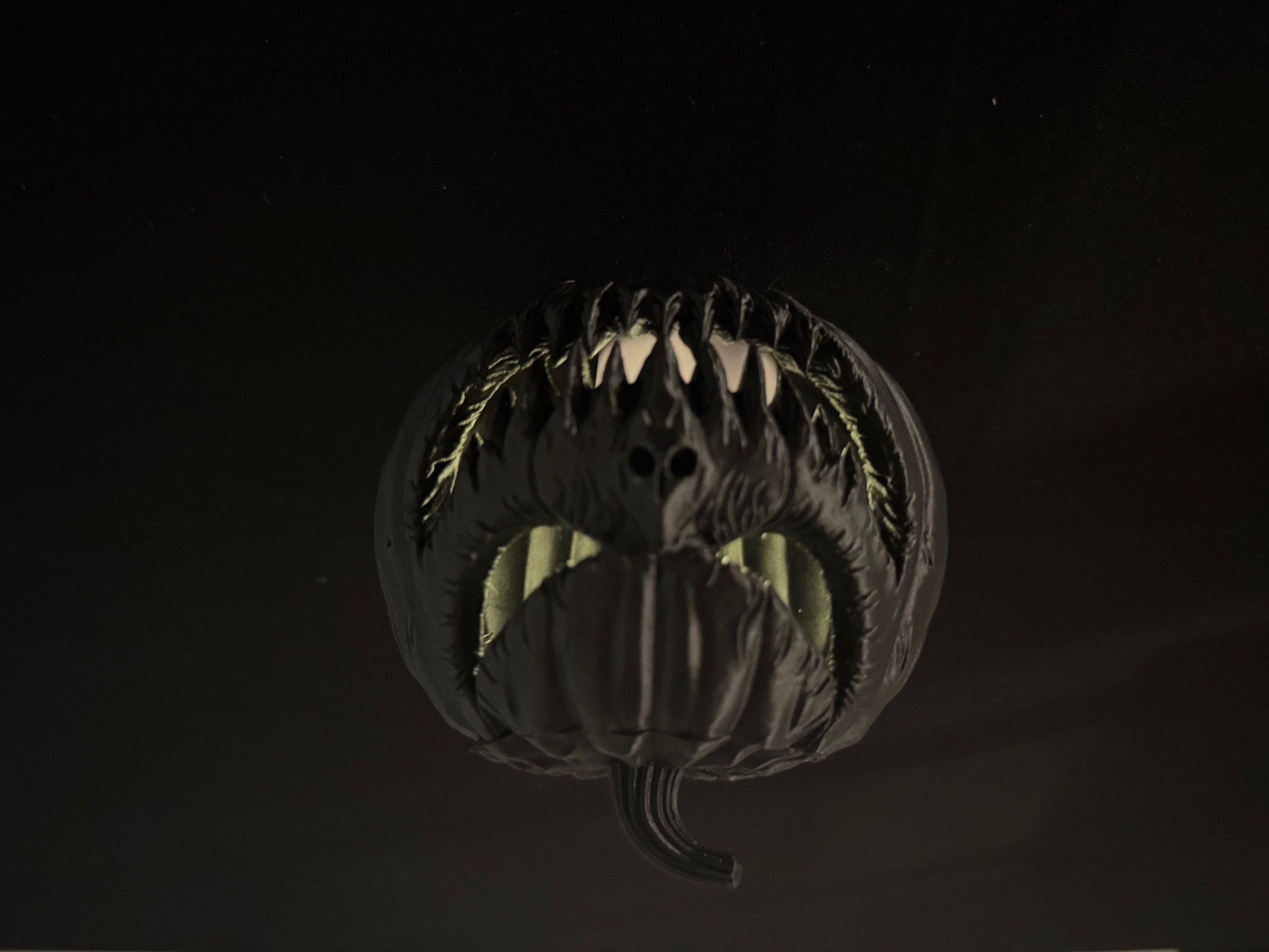 Scary Pumpkin - Black