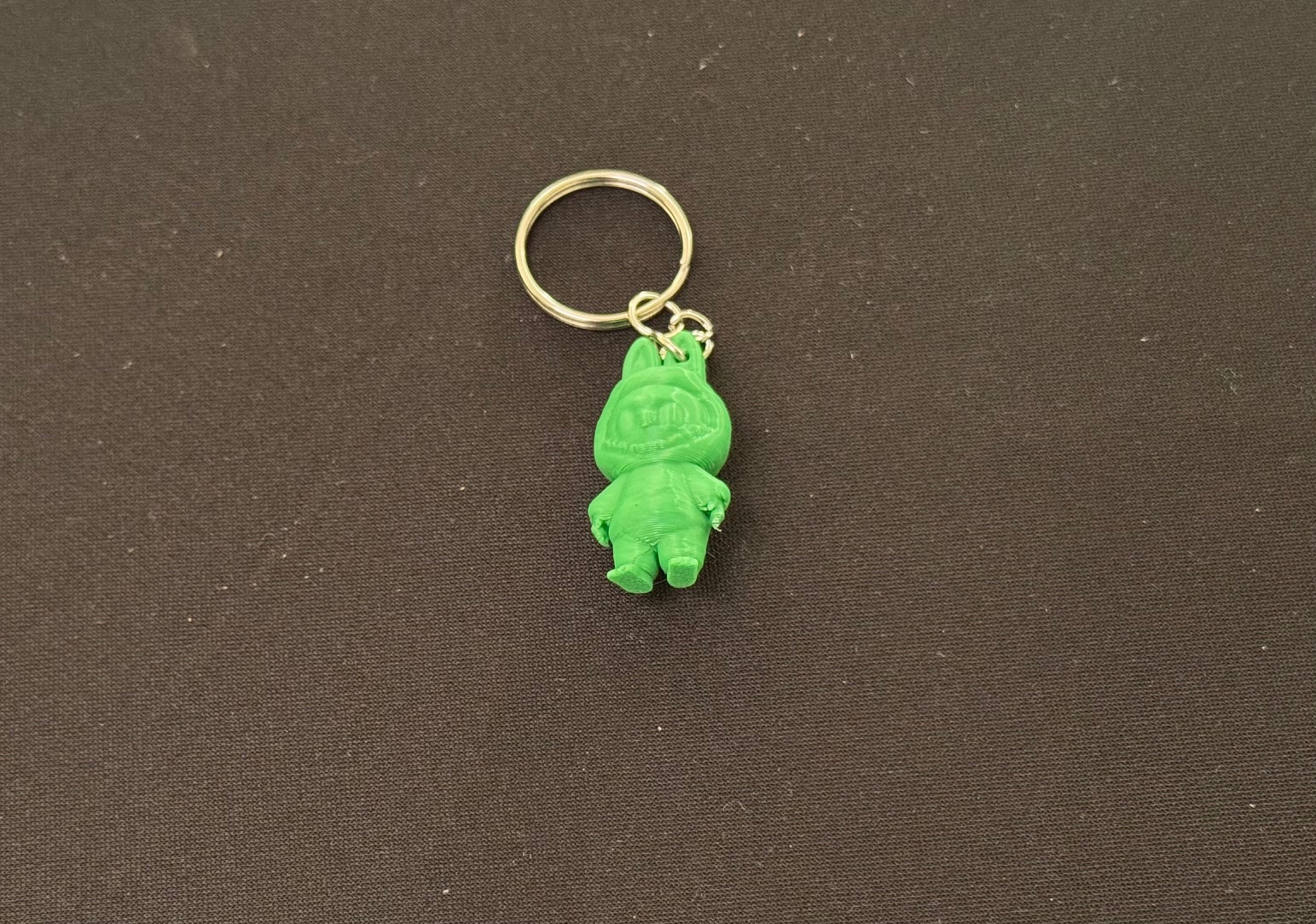 Small Lububu Keychain - Green